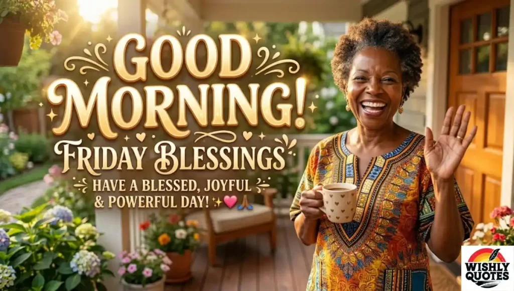 African American Good Morning Friday Blessings gif