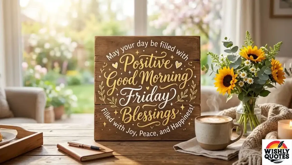 Positive Good Morning Friday Blessings