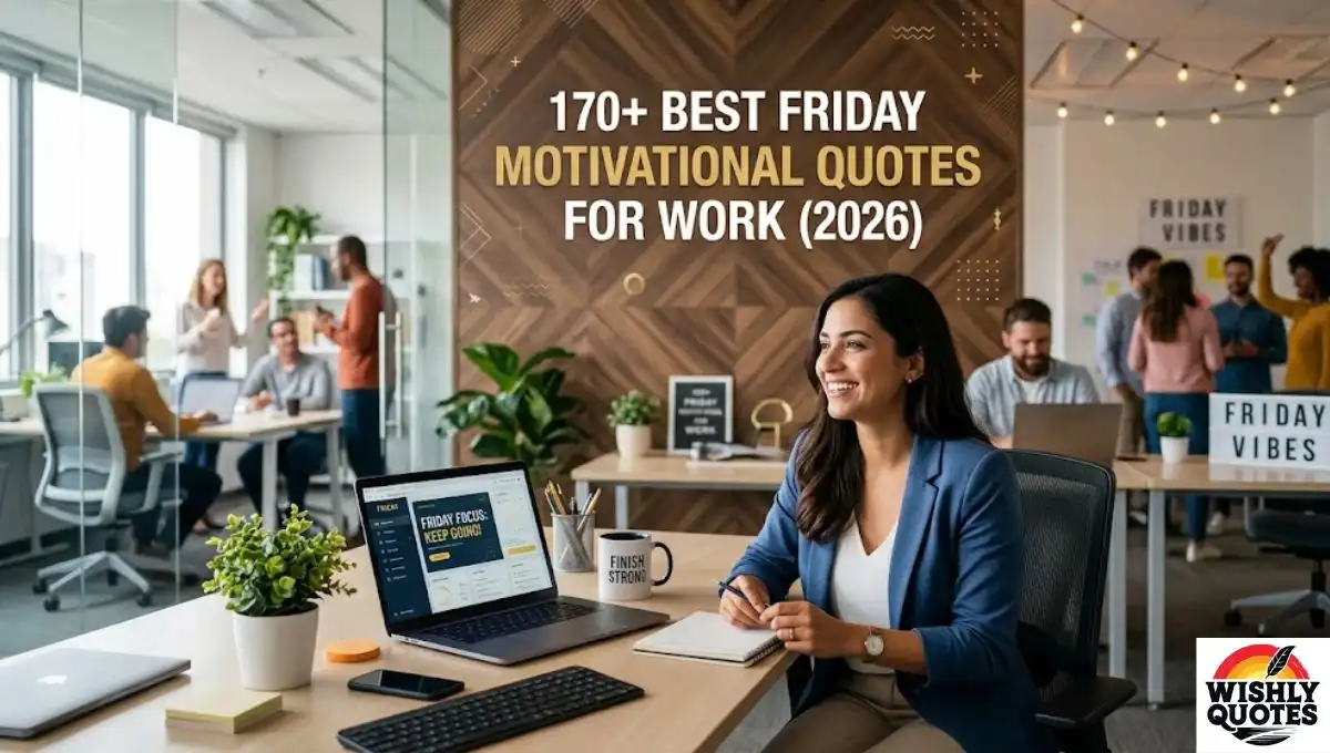 170+ Best Friday Motivational Quotes for Work (2026)