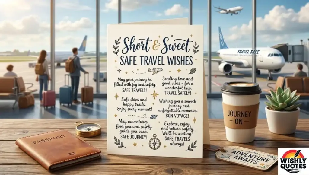 Short and Sweet Safe Travel Wishes