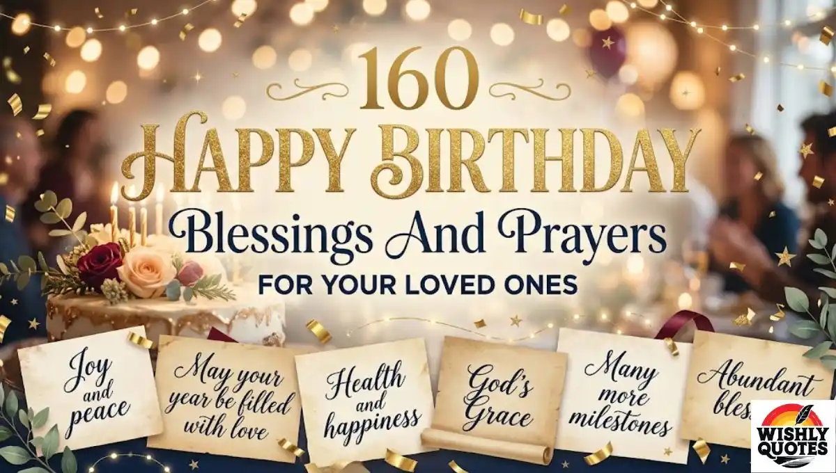 160 Happy Birthday Blessings And Prayers For Your Loved Ones