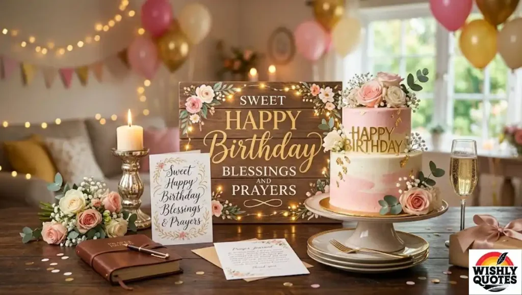 Sweet Happy Birthday Blessings And Prayers