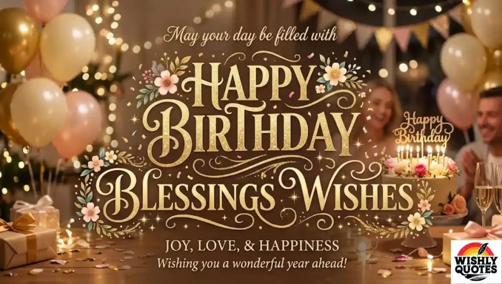 Happy Birthday Blessings Wishes