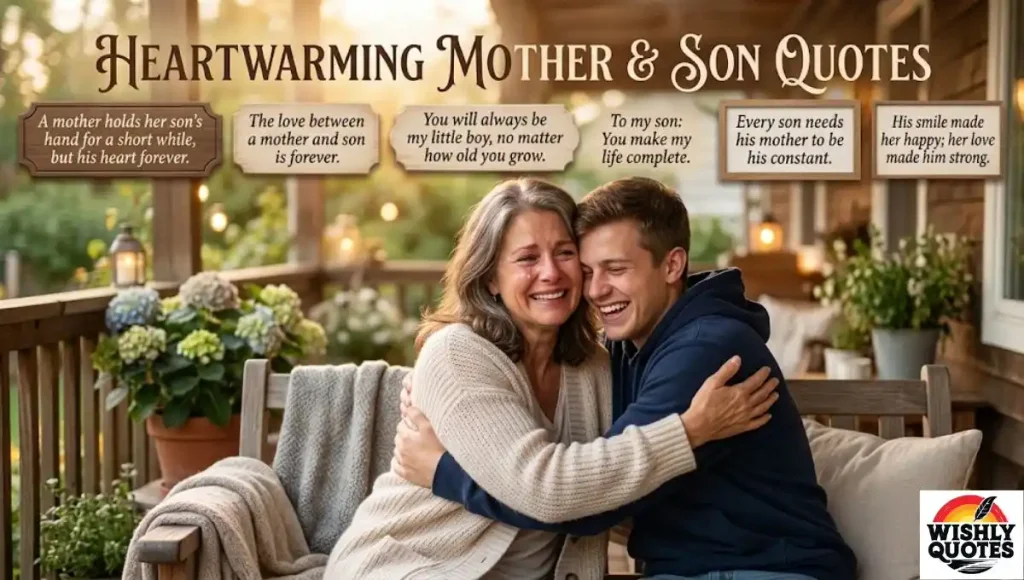 Heartwarming Mother and Son Quotes That Will Make You Cry Happy Tears