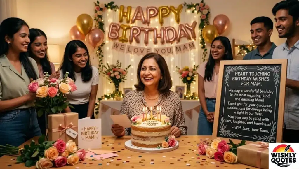 Heart Touching Birthday Wishes for Mam