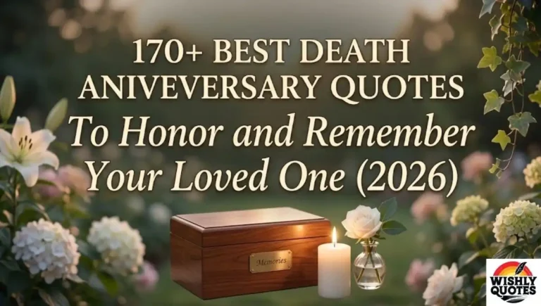 170+ Best Death Anniversary Quotes to Honor and Remember Your Loved One (2026)