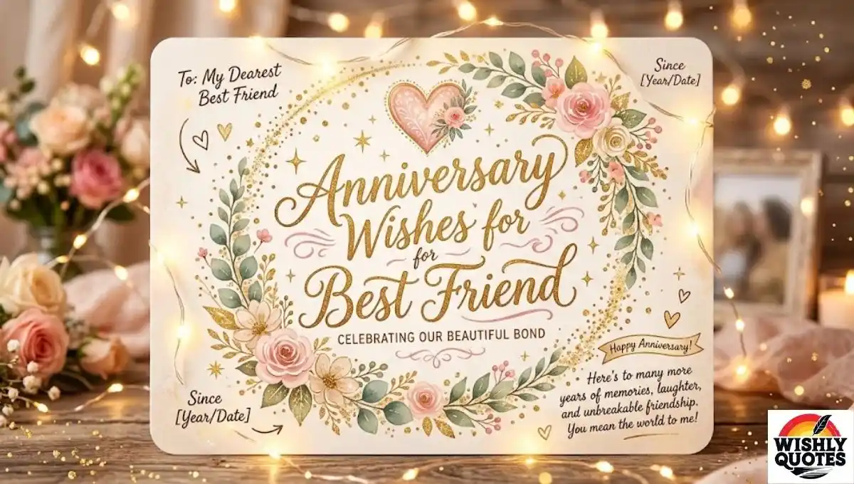 190 Anniversary Wishes for Best Friend to Cherish Your Bond