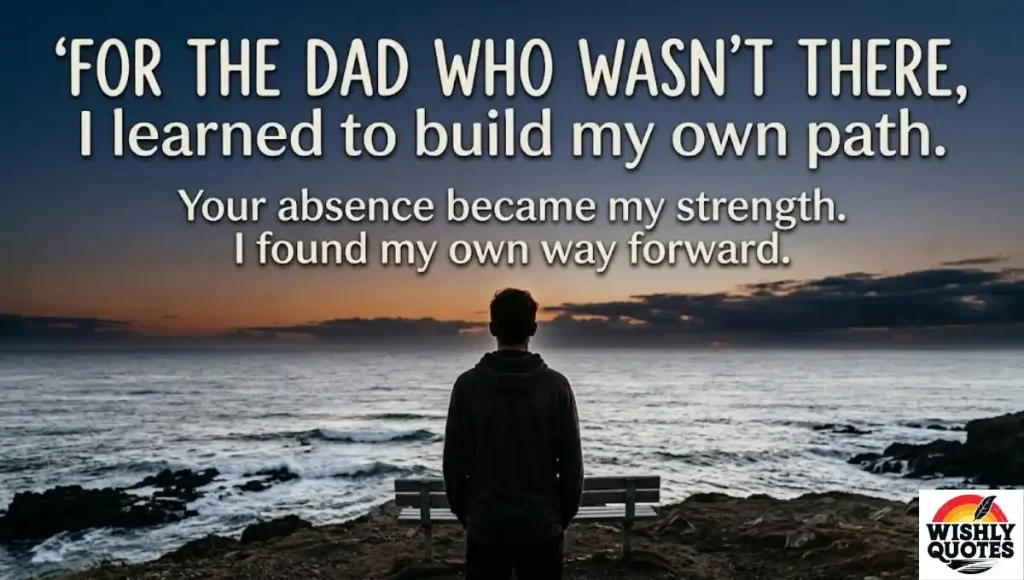 Emotional Quotes for a Father Who Wasn't There