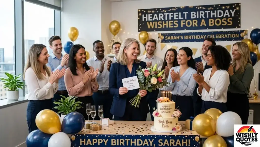 Heartfelt Birthday Wishes for a Boss