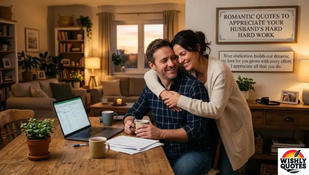 Romantic Quotes to Appreciate Your Husband's Hard Work