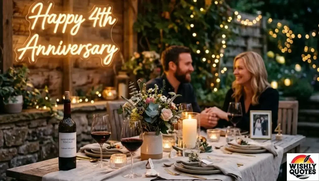 Happy 4th Wedding Anniversary Quotes