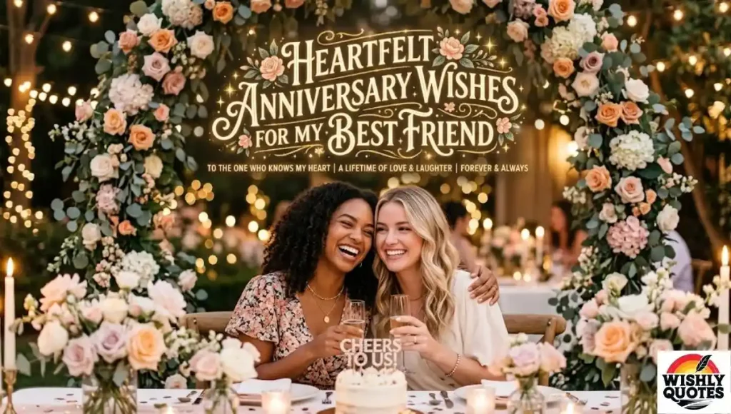 Heartfelt Anniversary Wishes For Best Friend