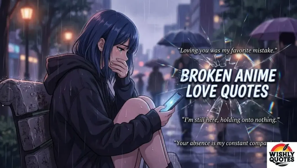 Broken Anime Love Quotes