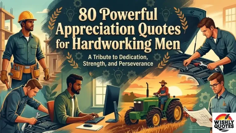 80 Powerful Appreciation Quotes for Hardworking Men