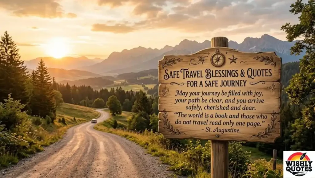 Safe Travel Blessings and Quotes for a Safe Journey