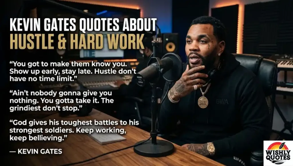 Kevin Gates Quotes About Hustle & Hard Work
