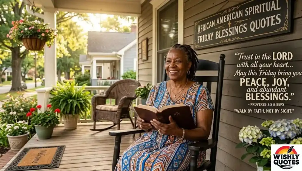 African American Spiritual Friday Blessings Quotes