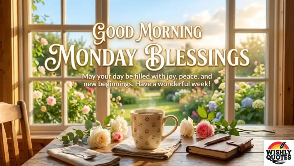 Good Morning Monday Blessings Images