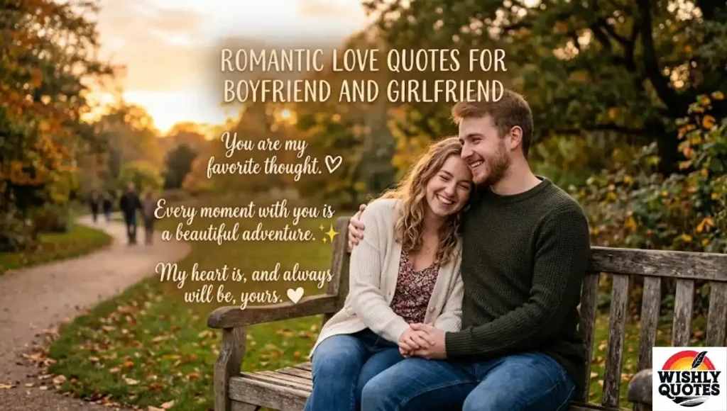 Romantic Love Quotes for Boyfriend and Girlfriend