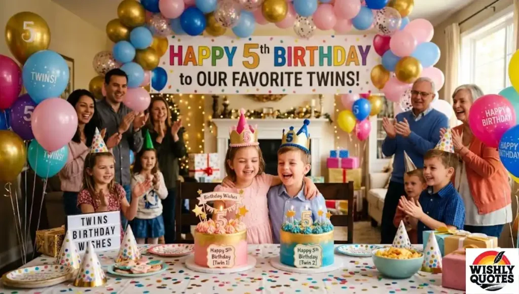 Birthday Wishes for Twin Nephews, Nieces, or Cousins
