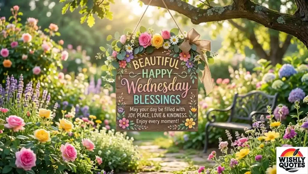 Beautiful Happy Wednesday Blessings Images