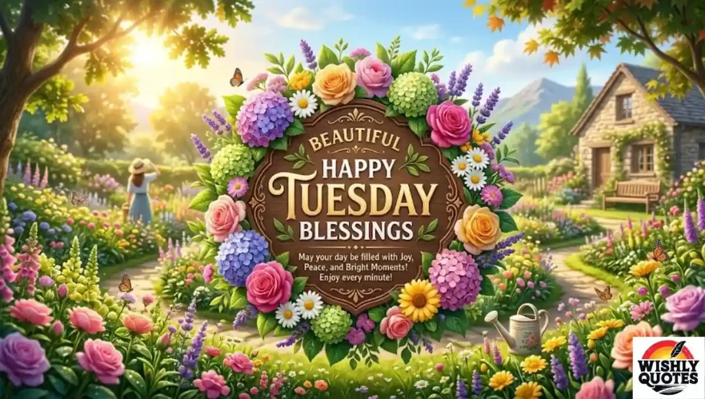 Beautiful Happy Tuesday Blessings