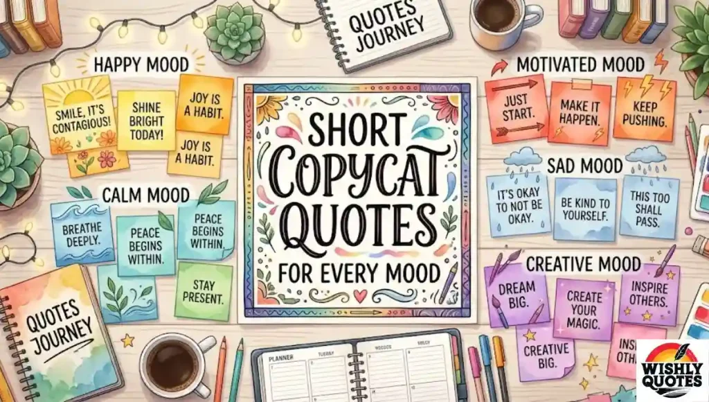 Short Copycat Quotes for Every Mood