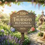 320 Beautiful Thursday Blessings, Quotes and Prayers 2026