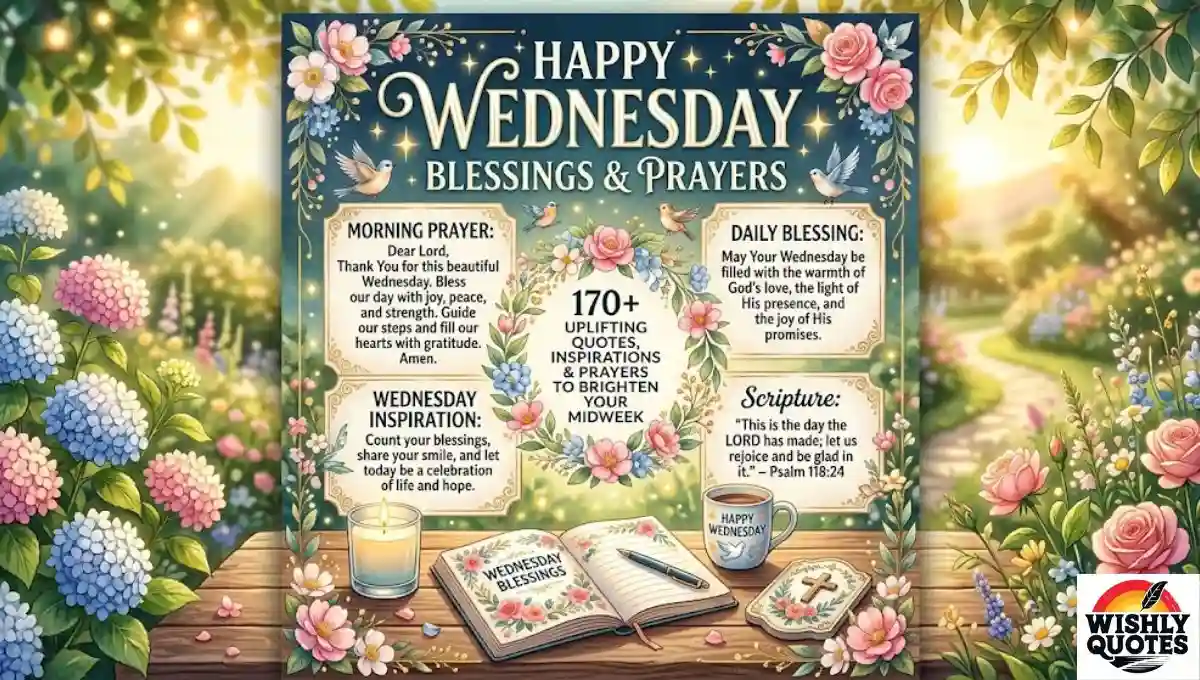 170+ Happy Wednesday Blessings Images, Quotes and Prayers
