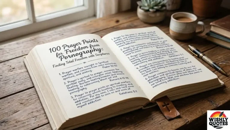 120 Powerful Pornography Prayer Points with Scriptures for Deliverance